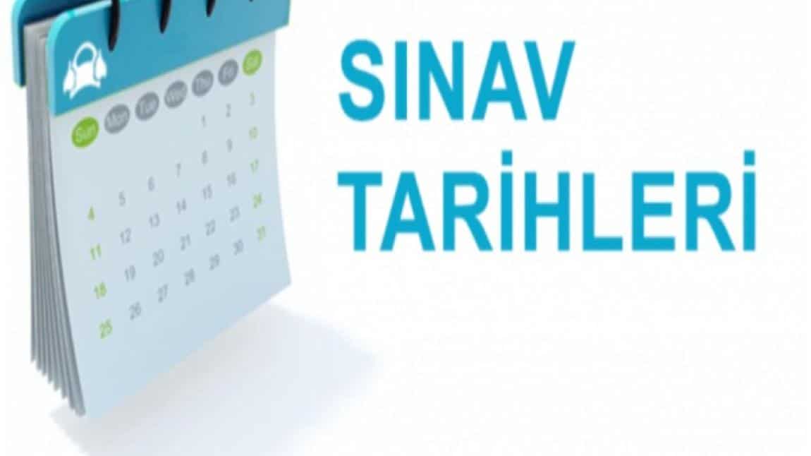 II.DÖNEM II.SINAV TAKVİMİMİZ